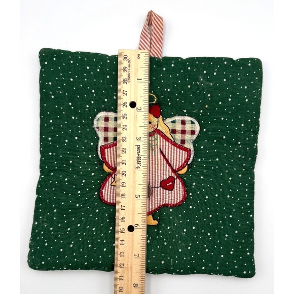 Potholders/Hotpads Handmade Angel Appliqué Vintage, Christmas, Holiday - Picture 4 of 4